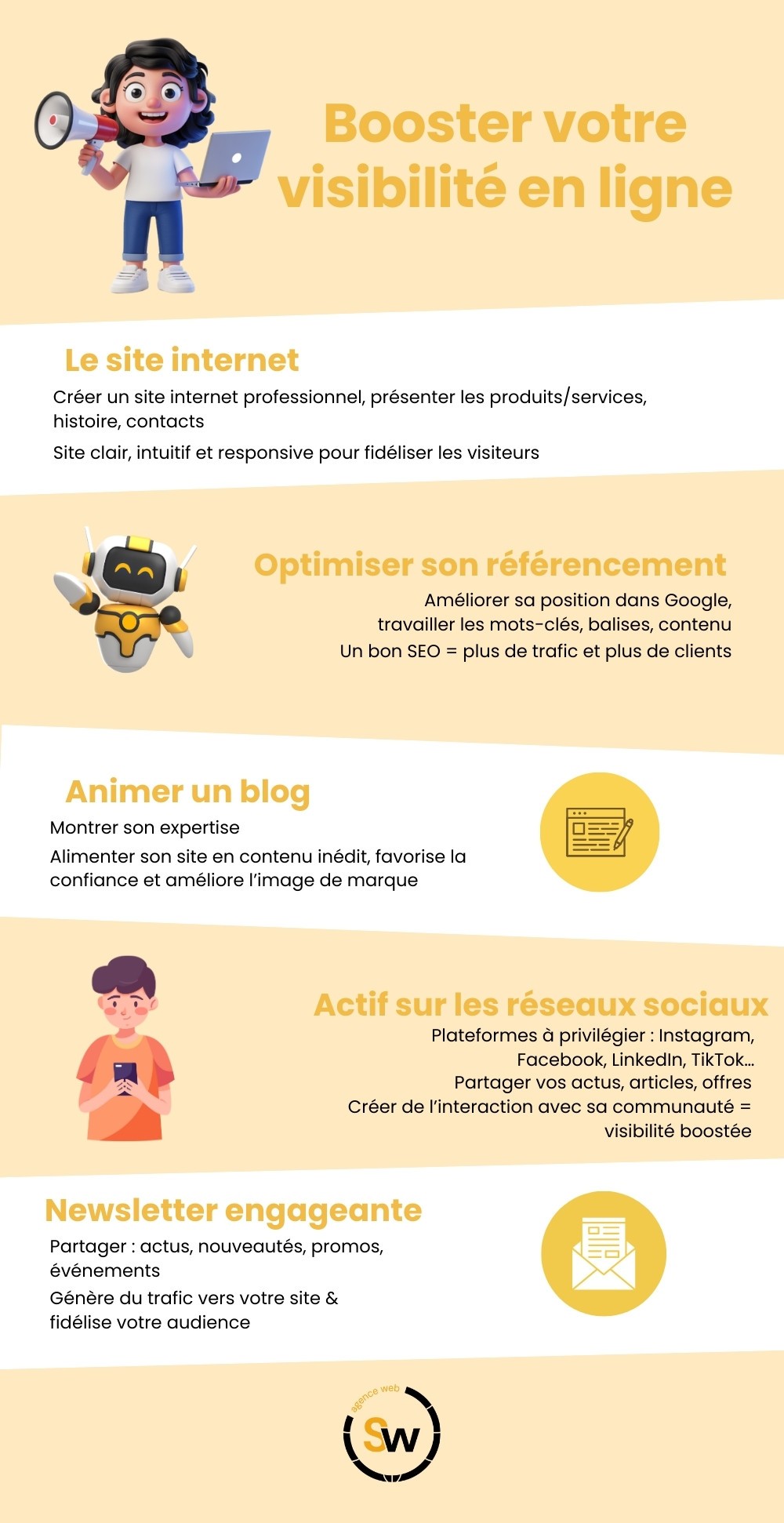 Outils pour augmenter votre visibilité en ligne — free download